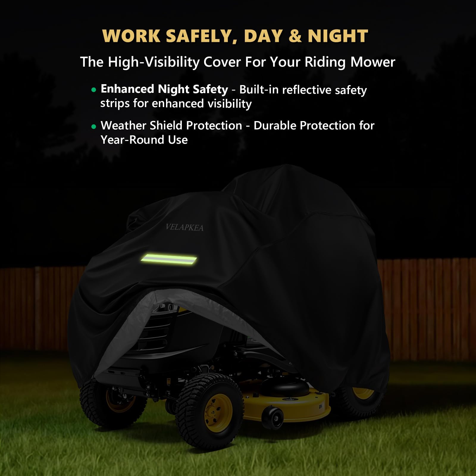 VELAPKEA PA-coated fabric keeps moisture out for year-round protection
