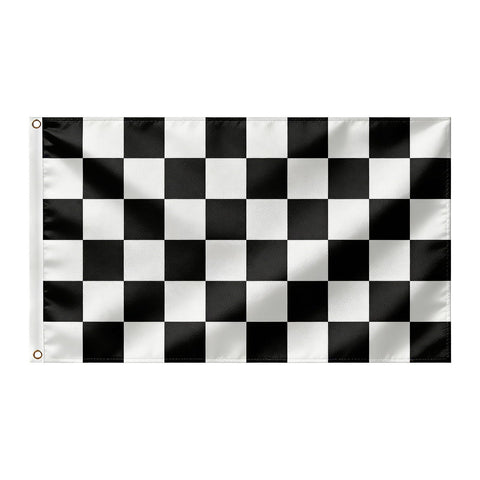 VELIFFCO checkered flag banner 3x5ft for easy event display
