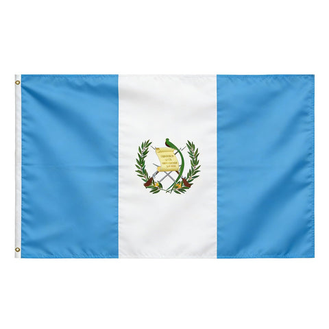 VELIFFCO Guatemala flag 3x5ft full view for versatile outdoor and indoor decoration.