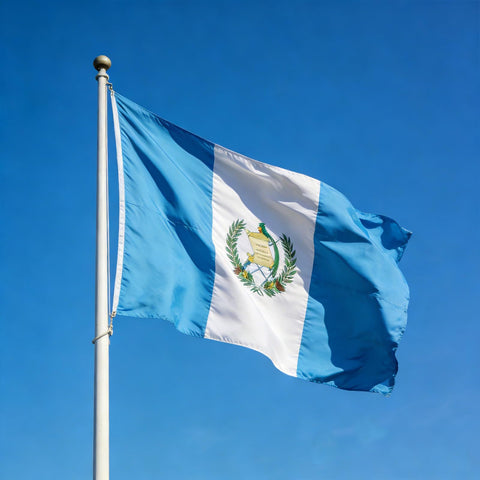 VELIFFCO Guatemala flag suited for gardens, storefronts, and sporting events.