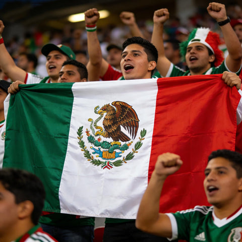 VELIFFCO Mexican flag multipurpose decor for parties, stores, events.