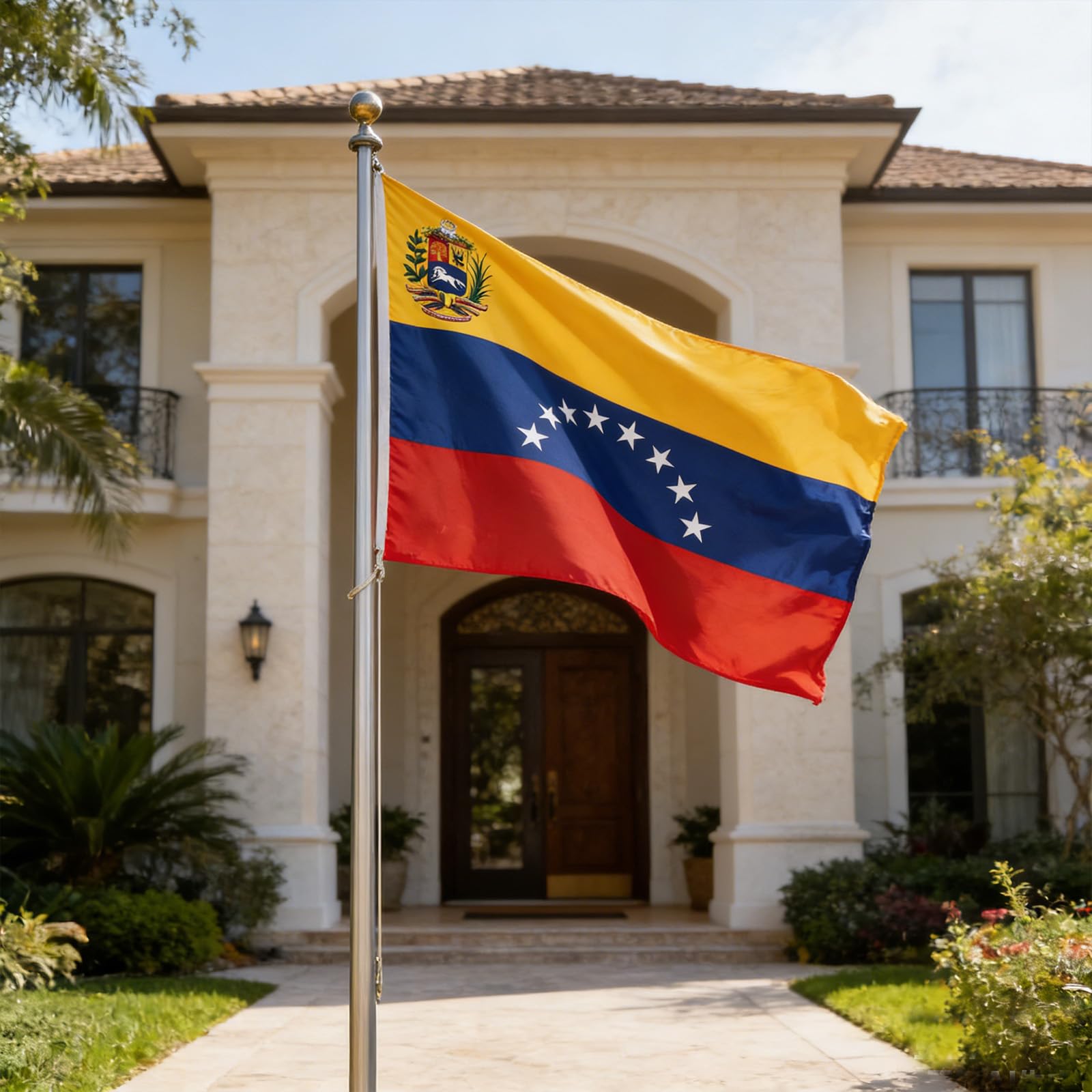 VELIFFCO Venezuela flag suitable for both indoor and outdoor use