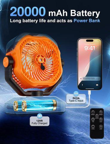 Vellrive misting fan remote control for effortless adjustments from a distance.