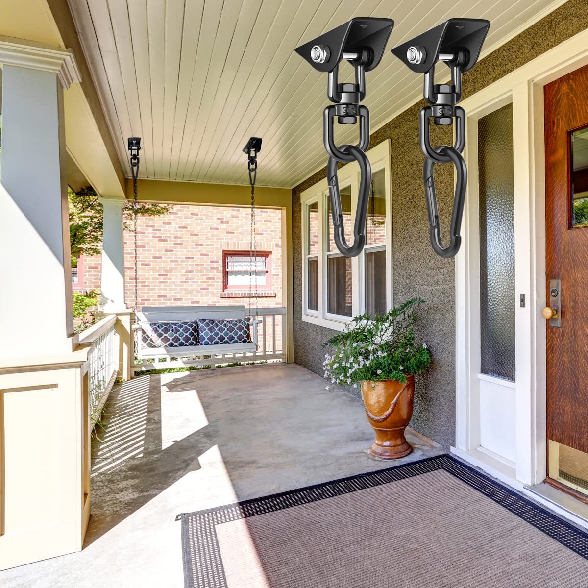 Velomill 2-pack hanging kit enables versatile setups for hammocks and chairs.