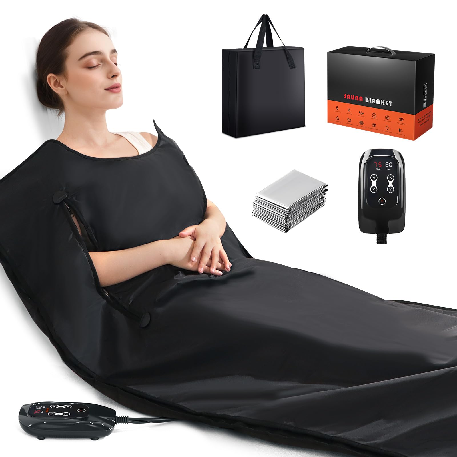 Veloqore portable infrared sauna blanket delivers warm relaxation at home