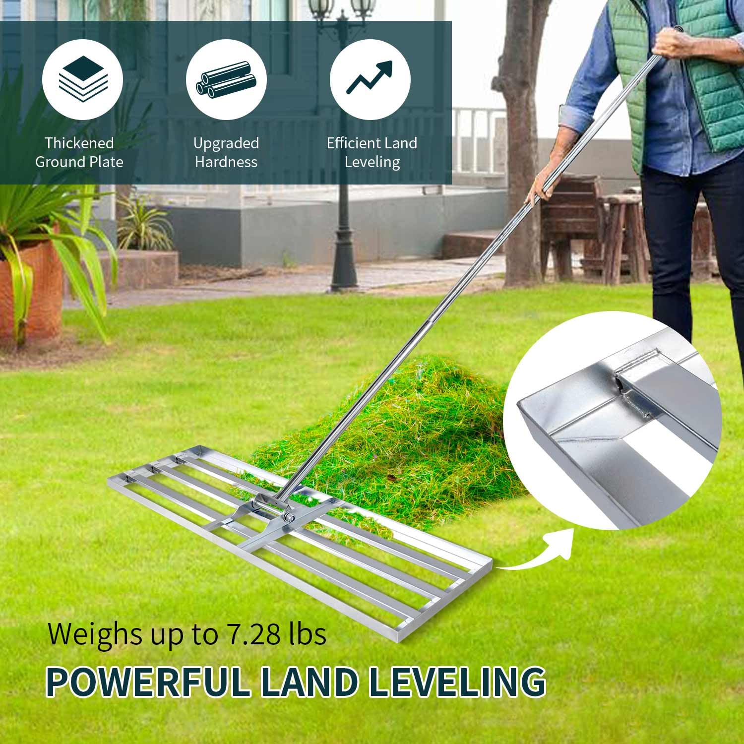 Veltec adjustable 78-inch handle provides customizable, comfortable use.