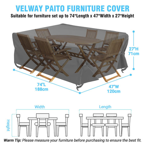 Velway storage bag included for easy folding and transport when not in use.