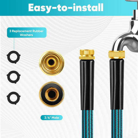 Velybrin extendable-connection option enables longer reach.