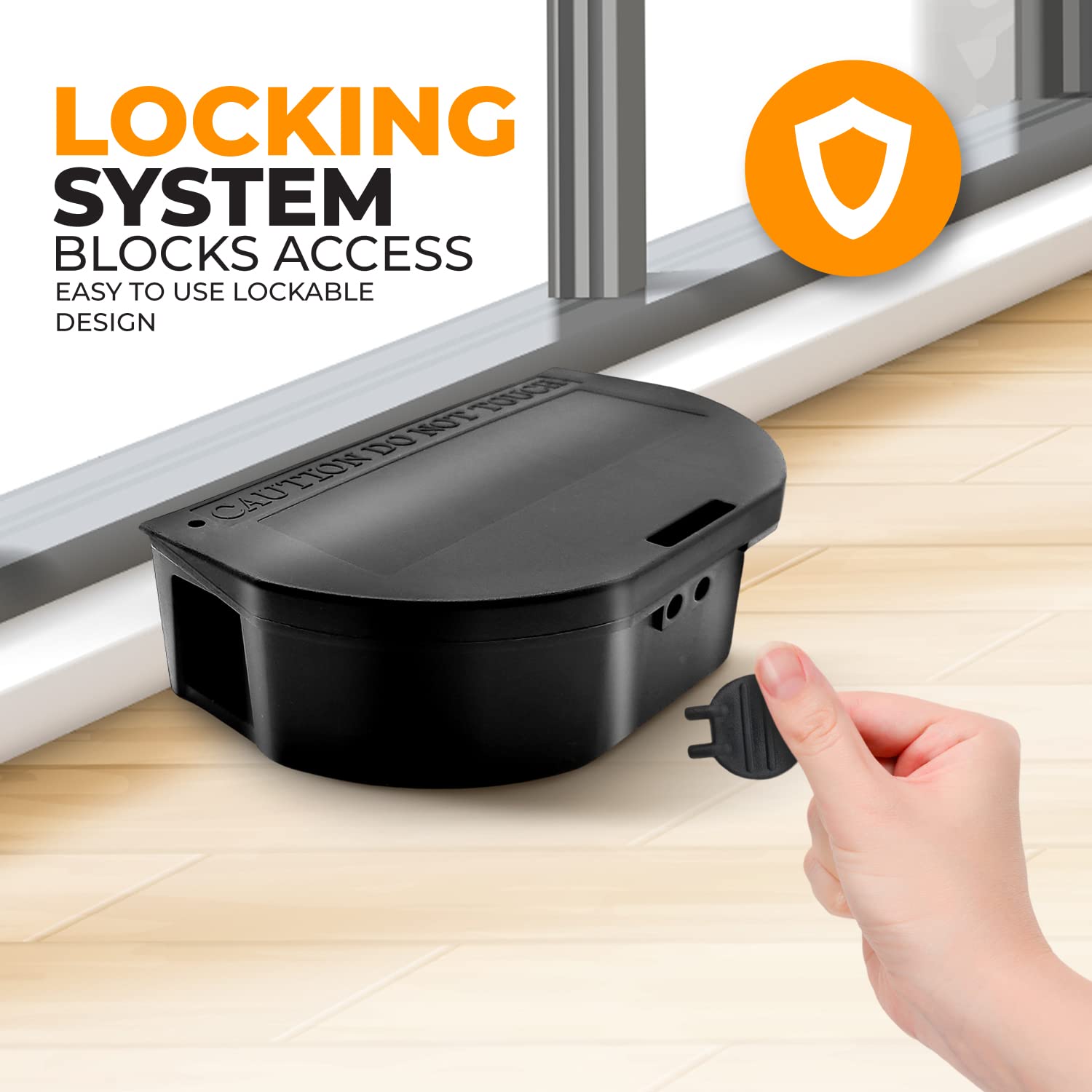 Ven-Trap multi-rodent control stations target mice and small rats.