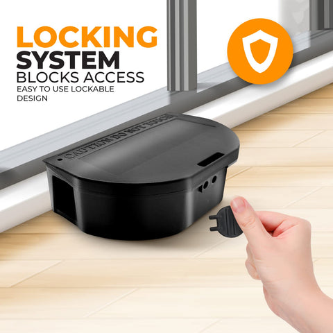 Ven-Trap multi-rodent control stations target mice and small rats.