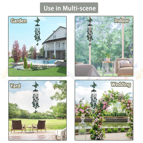 VENBEEL gift-ready wind chime box signals thoughtful birthday or housewarming gift.