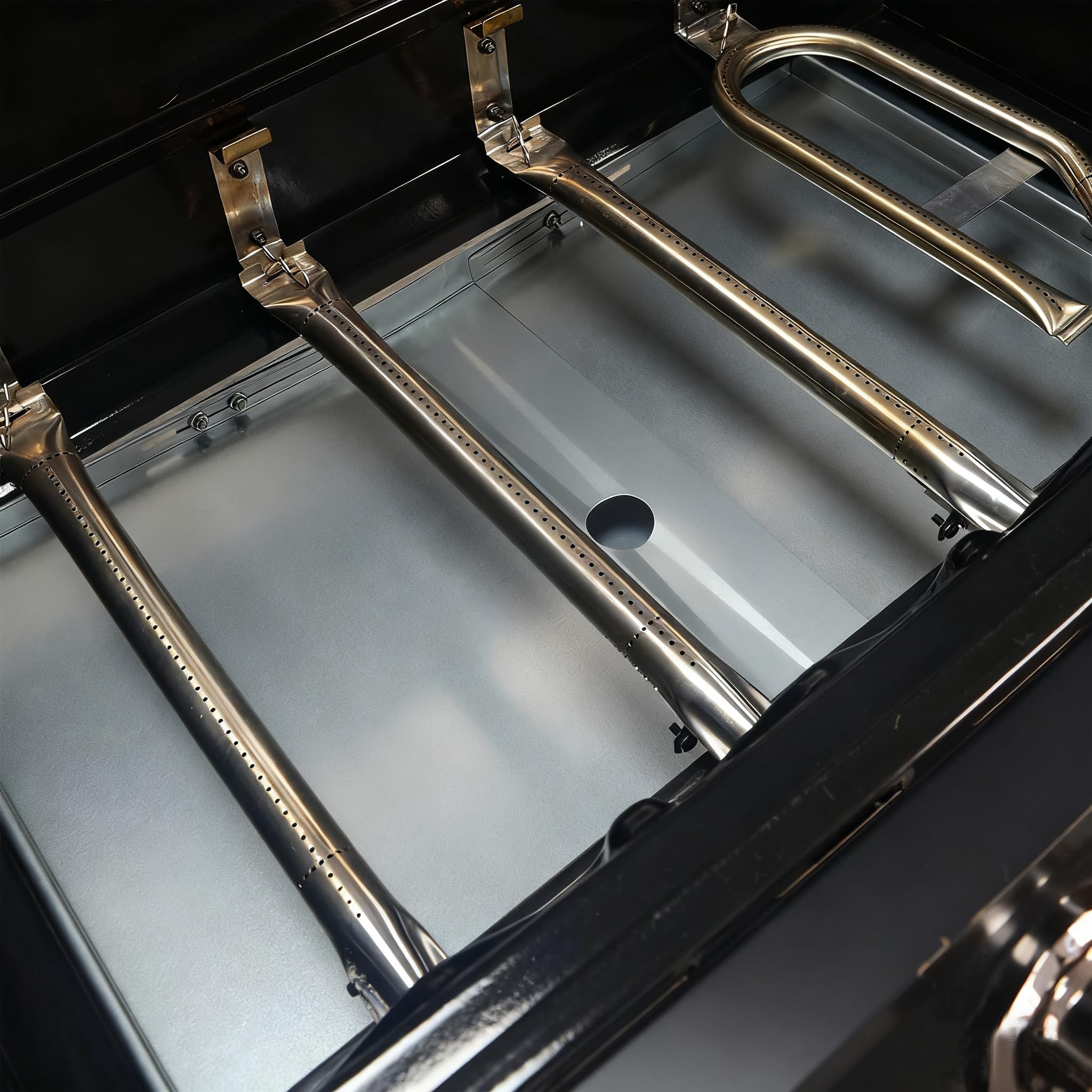 Vencino Dyna Glo three-piece tray installs in minutes with hardware.
