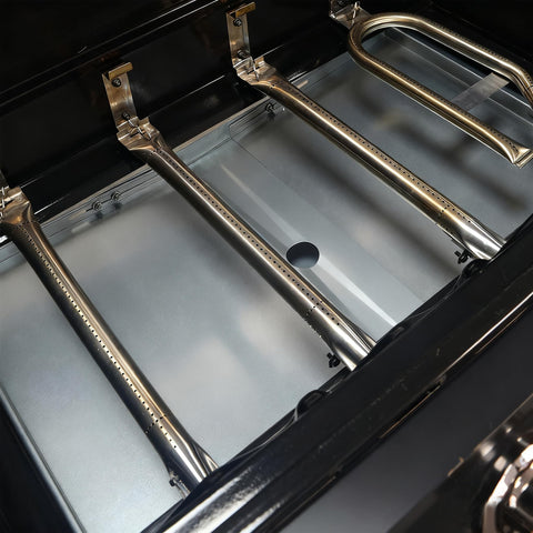 Vencino Dyna Glo three-piece tray installs in minutes with hardware.