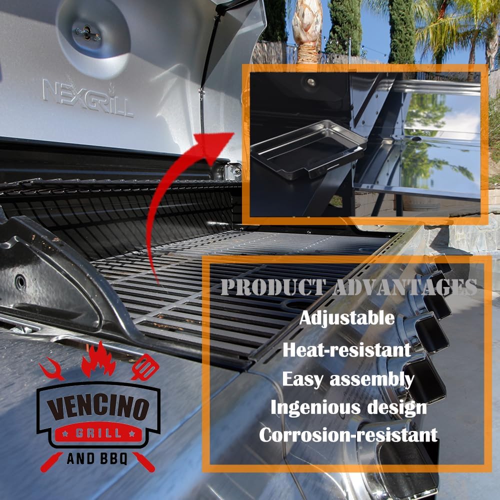 Vencino no-leak bracket design keeps screws covered and mess contained.