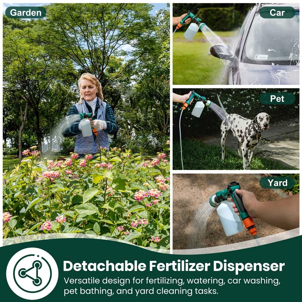 Anti-backflow device on VENETIO sprayer to prevent contamination
