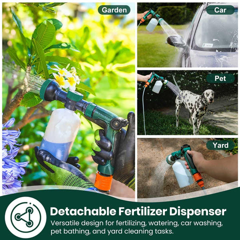 Venetio anti-clog design sprayer handles thick formulas