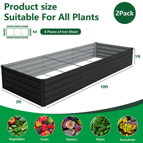 Vengarus open-base galvanized bed drainage promotes healthy root growth and easier watering.