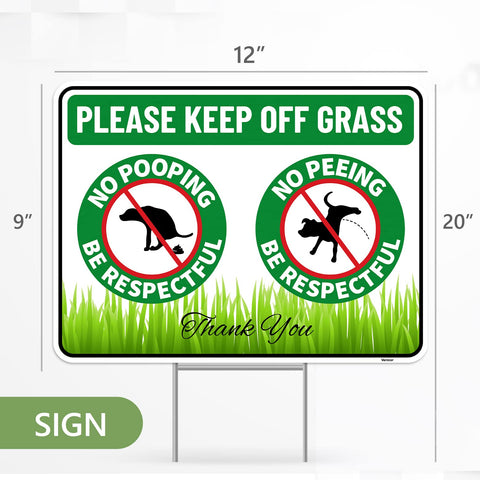 Venicor corrugated-plastic-sign-2pack durable, weatherproof signs for outdoor use.