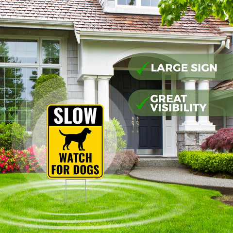 Venicor corrugated-plastic yard sign durable for outdoor use
