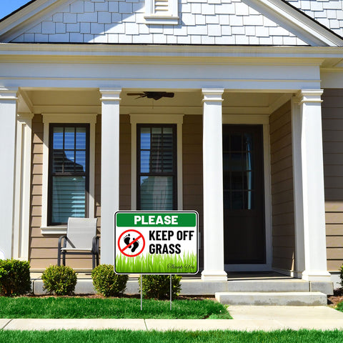 Venicor weatherproof sign designed to withstand rain and wind outdoors