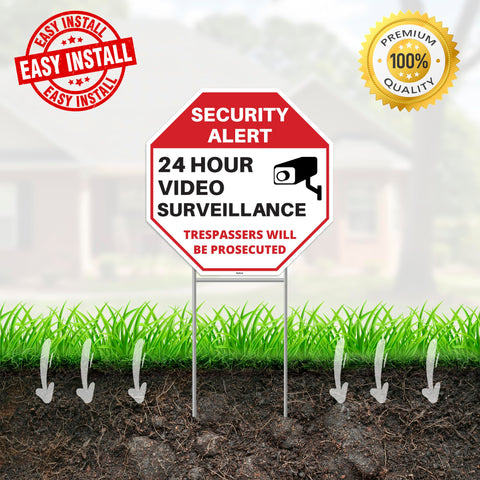 Venicor 2-pack yard signs provide versatile visibility options.