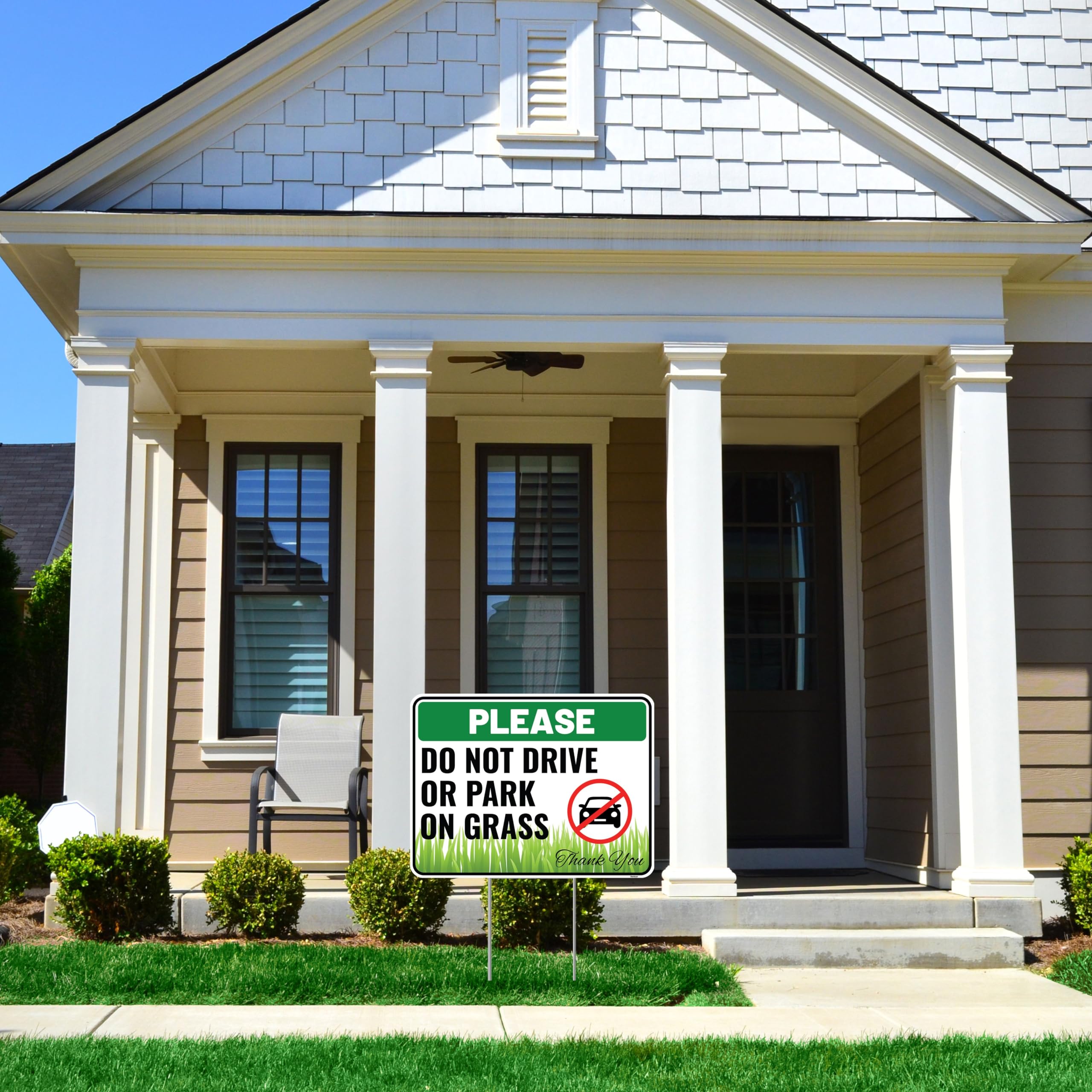 Venicor two-pack sign set offers practical coverage for two entrances.