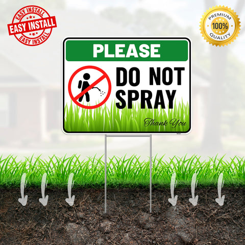 Venicor yard-sign-set-two demonstrates a convenient two-sign solution for lawns.