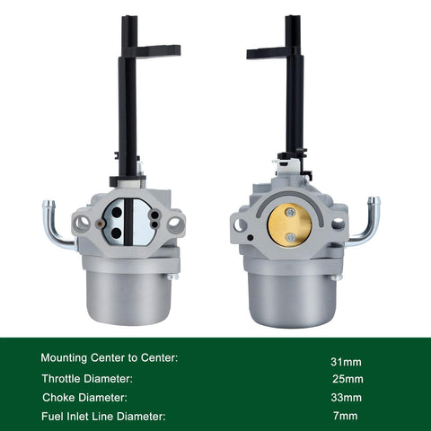 Venseri 591378 carburetor compatibility overview for common generator models.