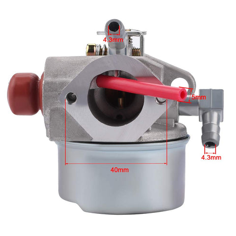 Venseri 640350 carburetor side view highlighting durable, robust body.