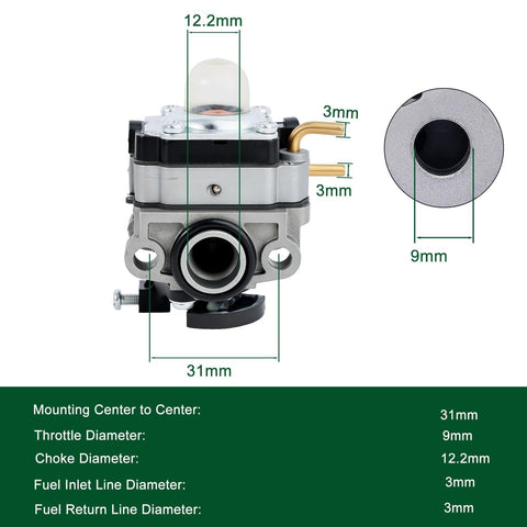Venseri spark plug included supports reliable ignition and consistent starting
