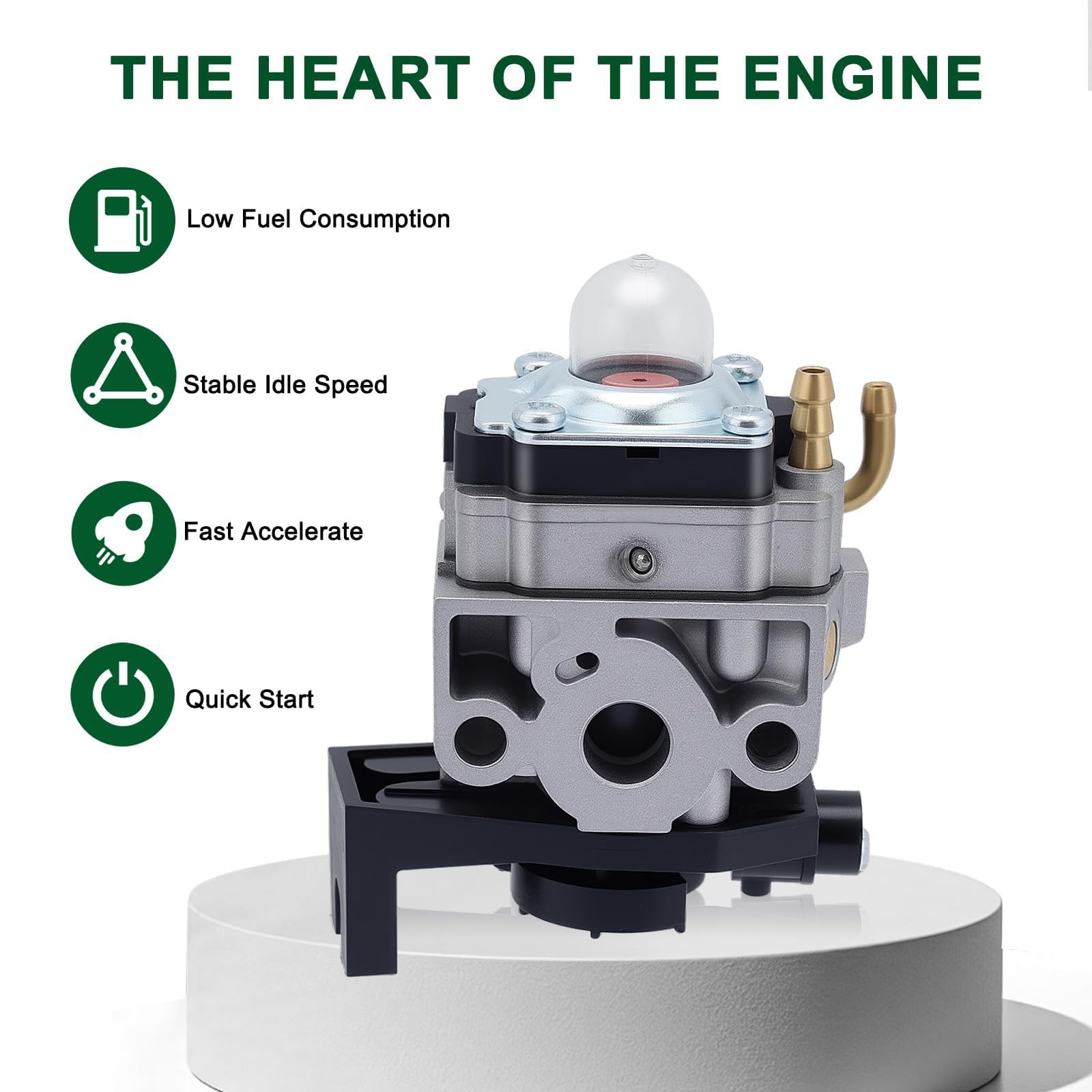 Venseri fuel-line-kit included with carburetor for secure fuel delivery