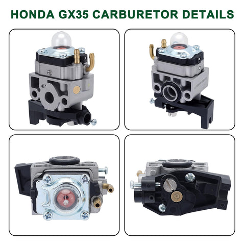 Venseri packaging image showing an 8-piece carburetor kit for Honda GX engines