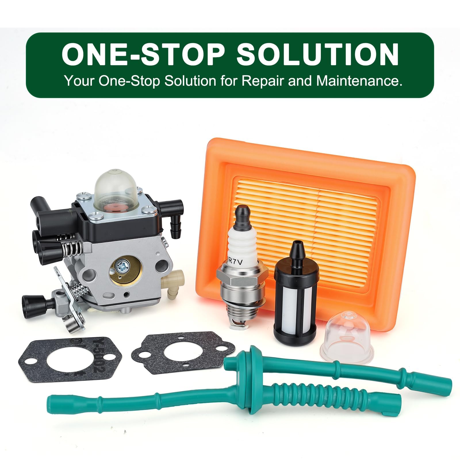 Venseri primer bulb included for quick starting during maintenance