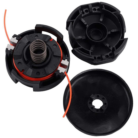 Exploded view of Venseri Speed Feed 400 trimmer head showing parts