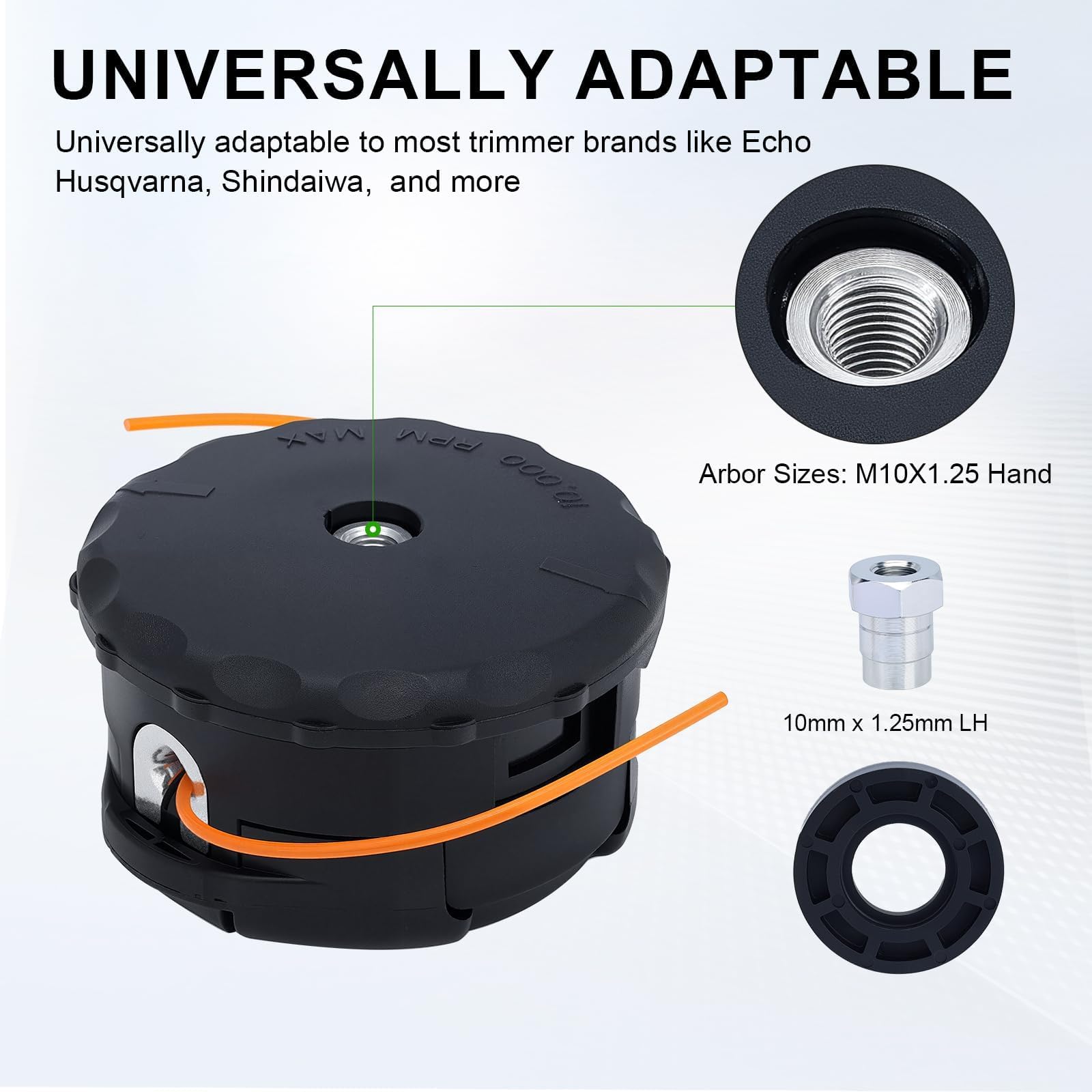 Spacer kit included with Venseri Speed Feed 400 for secure fit