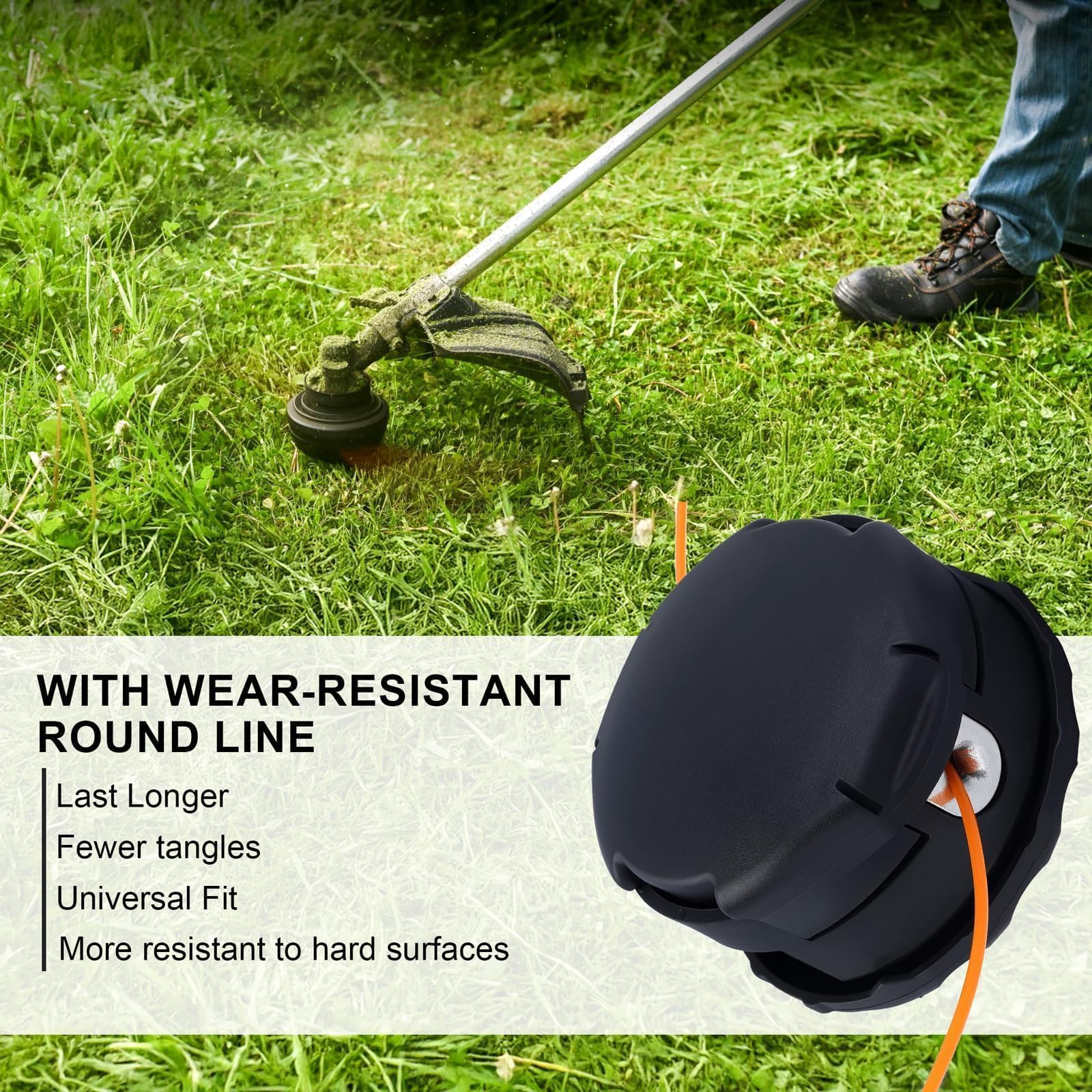 3-3/4 inch diameter Venseri head supports robust line capacity