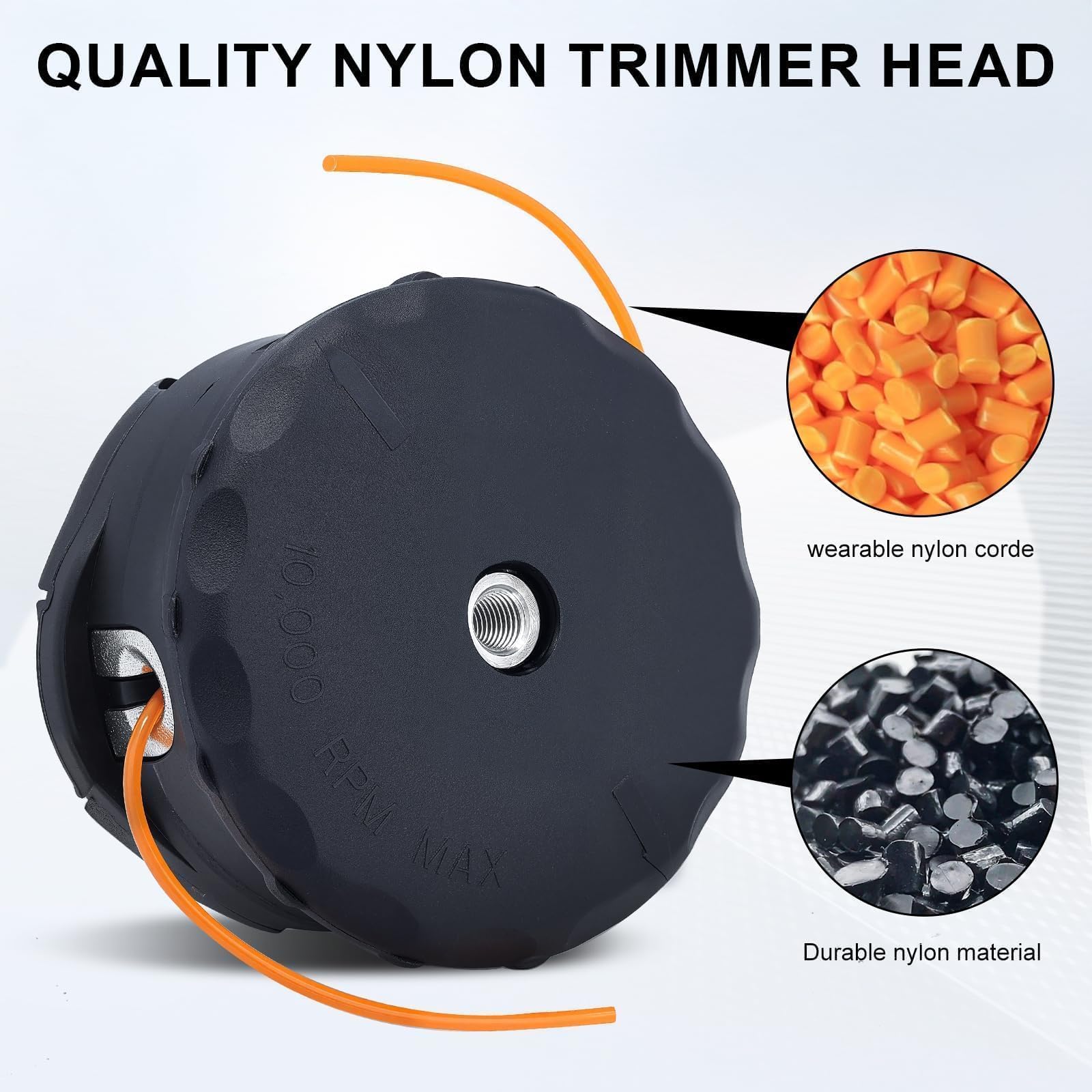 Venseri trimmer head nut swap enables easy installation on Echo models