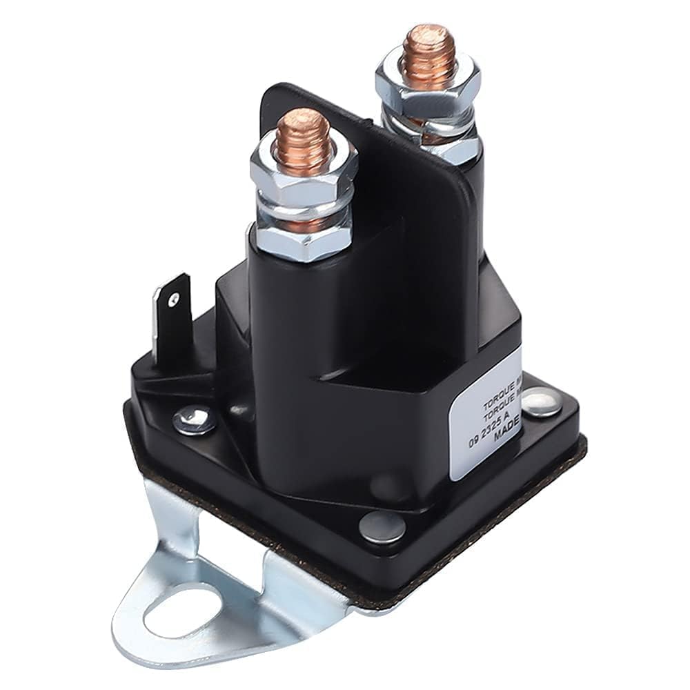 Venseri solenoid packaging and quick-install guide for lawn tractors.