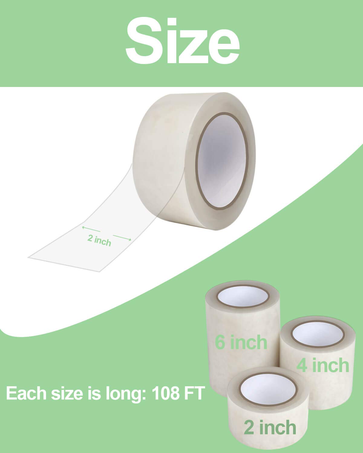 vensovo 2in x 108ft film repair tape roll ready for quick on-site repairs.
