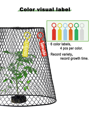 vensovo 36 U-shaped stakes for secure cloche anchoring in soil