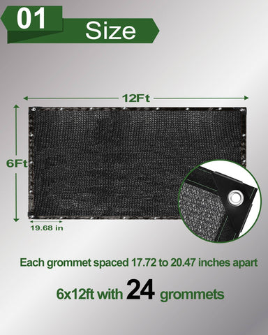 Vensovo breathable HDPE-knit shade cloth showing mesh structure and airflow benefits.