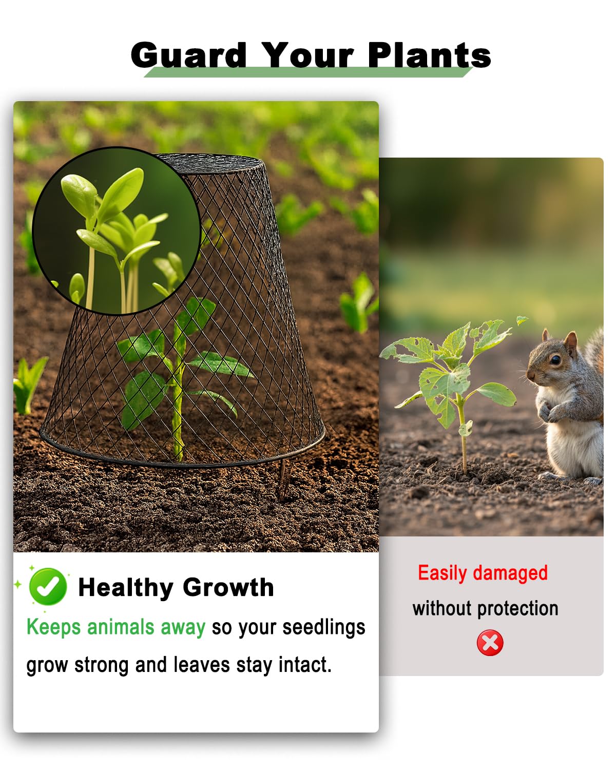 vensovo breathable mesh garden protection providing sunlight and air flow