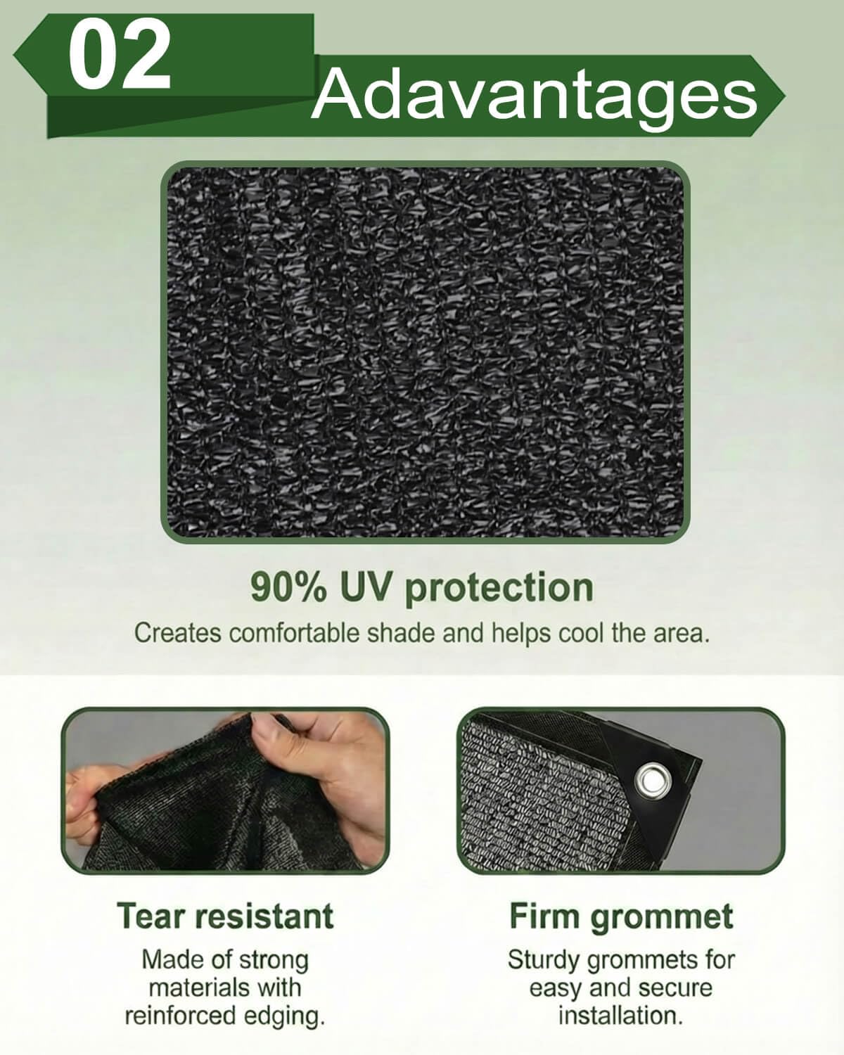 Vensovo breathable shade fabric showing air movement and light diffusion.