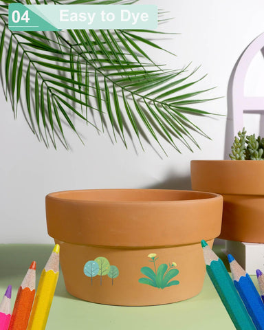 Vensovo shallow planter helps things dry evenly for small plants.