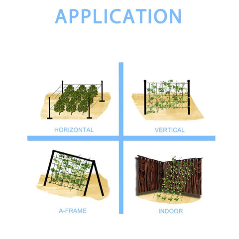 vensovo green garden netting on roller packaging facilitates neat storage after use