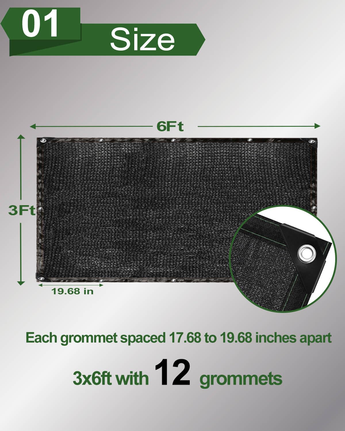 Vensovo heavy-duty shade mesh protecting greenhouse plants while maintaining airflow.