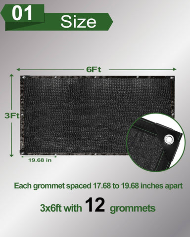 Vensovo heavy-duty shade mesh protecting greenhouse plants while maintaining airflow.