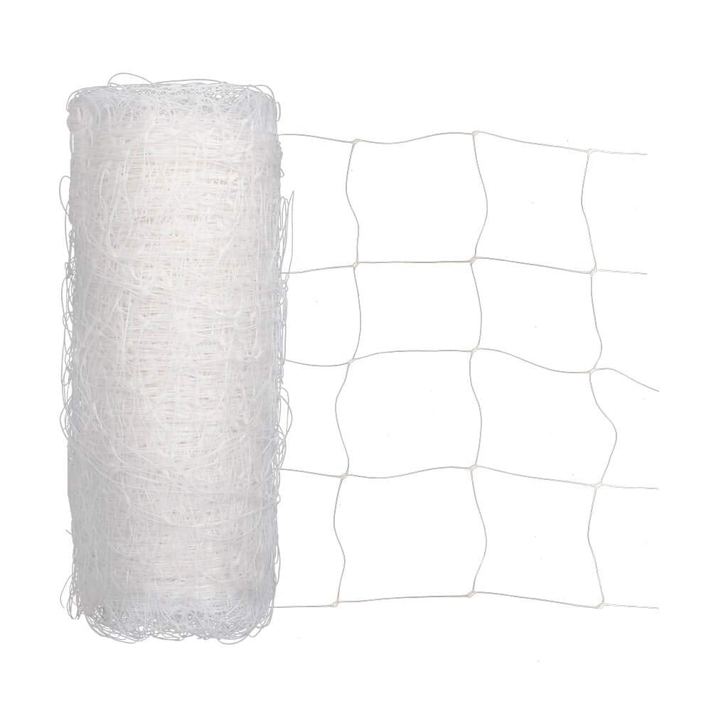Vensovo heavy-duty trellis netting roll, side view, supports climbing plants.