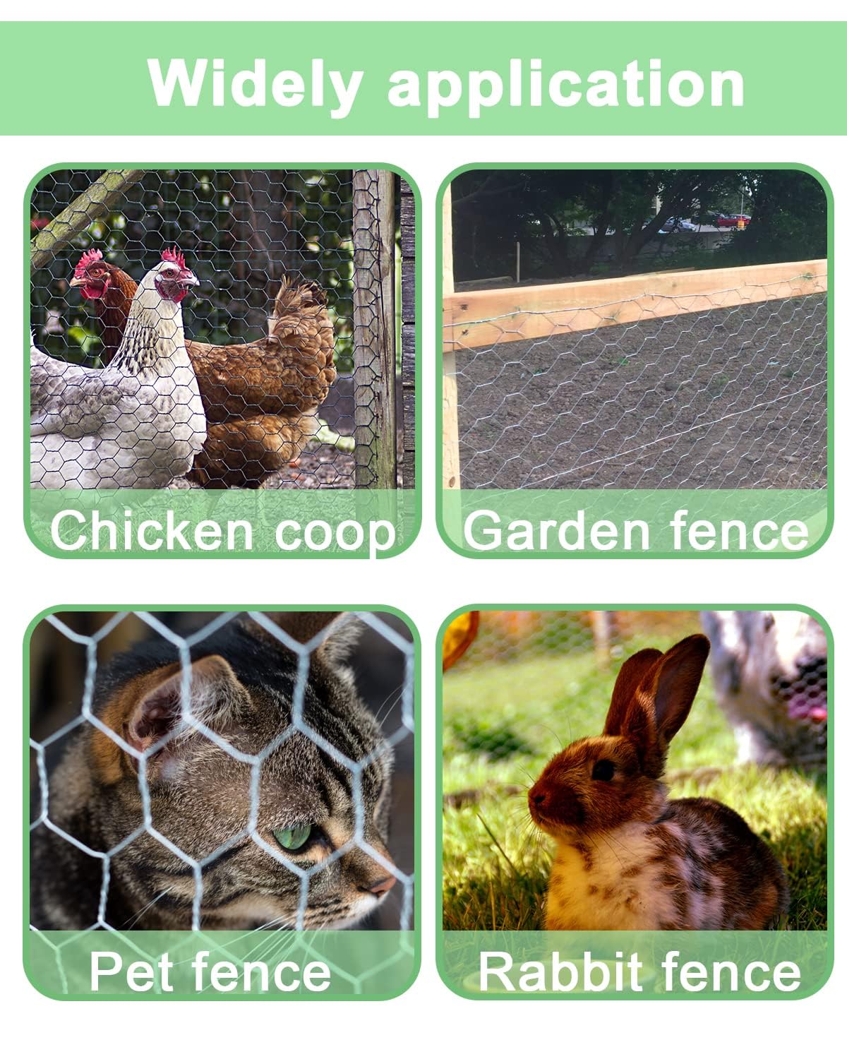 vensovo lightweight fence wire is easy to handle for quick setups.