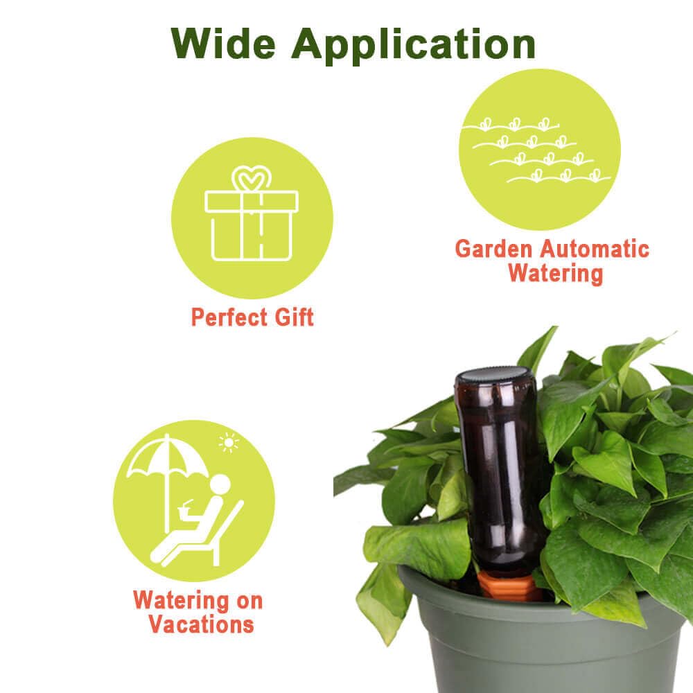 vensovo terracotta self watering spikes wine bottle reuse feature
